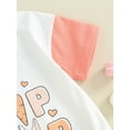 thumbnail image 6 of Jxzom Newborn Infant Baby Boy Girl My First Easter Outfit 3 6 12 18 Months Bunny Carrot Romper Long Sleeve Crewneck Sweatshirt Bodysuit, 6 of 8