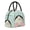 Black, variant on Horeoi White Bunny Bottom And Easter Eggs Pattern Large Insulated Lunch Bag for Work, School, Picnic - Waterproof, Durable Oxford Cloth, Comfortable Handle-Light Grey