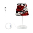 thumbnail image 2 of YAZAOO Table Lamp Creative Red Rose Reverie Pattern Simple Pattern Night Light, 2 of 8
