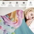 BCIIG Cupcake Sprinkles Warm Lightweight Blanket Soft Fleece Throw