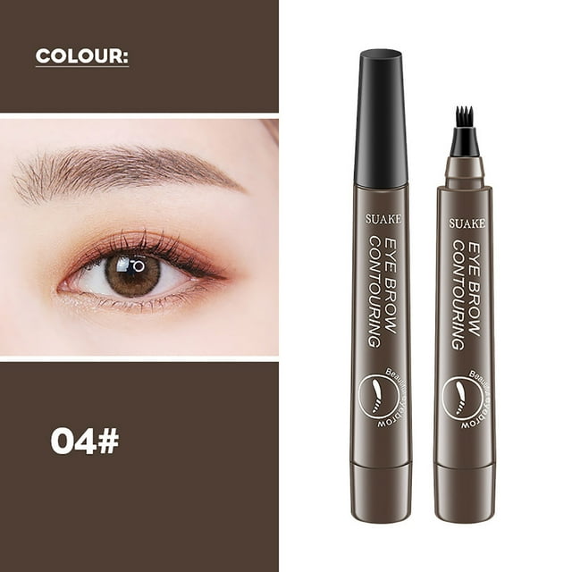 yievot Eyebrow Pencil Eyebrow Microblading Pen - Eye Makeup Eyebrow Pen Micro 4 Point Brow Pen Lift & Snatch Eyebrow Microblading Pen Long-Lasting WaterproofNatural2ml