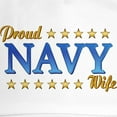 thumbnail image 2 of CafePress - Proud Navy Wife Cap - Adjustable 100% Brushed Unisex Casual Cotton Baseball Cap, Beige, 1, 2 of 2