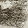 thumbnail image 3 of SAFAVIEH Paris Darwin Plush Polyester Shag Area Rug, Sable, 4' x 6', 3 of 6