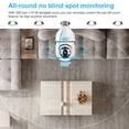 thumbnail image 4 of Light Bulb Security Camera Outdoor Waterproof WiFi Camera with Motion Detection, Auto-Tracking, Color Night Vision, Siren Alarm for Home/Business, 4 of 6