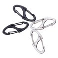thumbnail image 3 of Mosquetón / lote Camping Supervivencia 8 Forma Escalada Hebilla Clip Ganchos 4pcs Hugtrwg  Para estrenar, 3 of 6