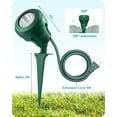 thumbnail image 6 of DEWENWILS 4 Pack Outdoor Spotlight Christmas Floodlight 180° Rotatable Lamphead, 6 of 25