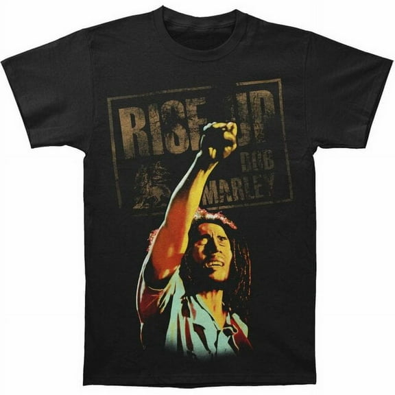Bob Marley Arm Up Black T-Shirt Unisex