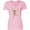 AD-Pink, variant on Inktastic Cute Dancing Skeleton Women's V-Neck T-Shirt