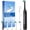 Black, variant on Rotating Electric Toothbrush for Adults, Rechargeable Sonic Toothbrush for Deep Cleaning with 3 Modes , 2 Min Smart Timer, Last 30 Days and IPX7 Waterproof , 6 Replacement Brush Heads (White)