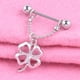 thumbnail image 2 of Anillo para pezón, trébol geométrico de cuatro hojas, escudo para pezón, anillo perforador para el cuerpo, máxima confiabilidad Jadeshay A, 2 of 8