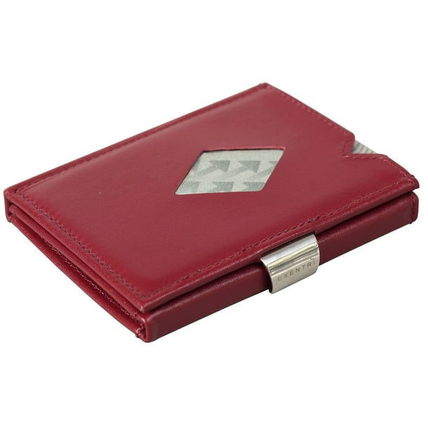 agitatie Voorstel Opeenvolgend Exentri Trifold Leather Wallet with Locking Device: Stylish Sophisticated  Compact - Walmart.com