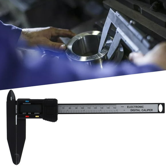 POCREATION Digital Caliper, Electronic Digital Caliper Vernier Caliper, For Carpentry School
