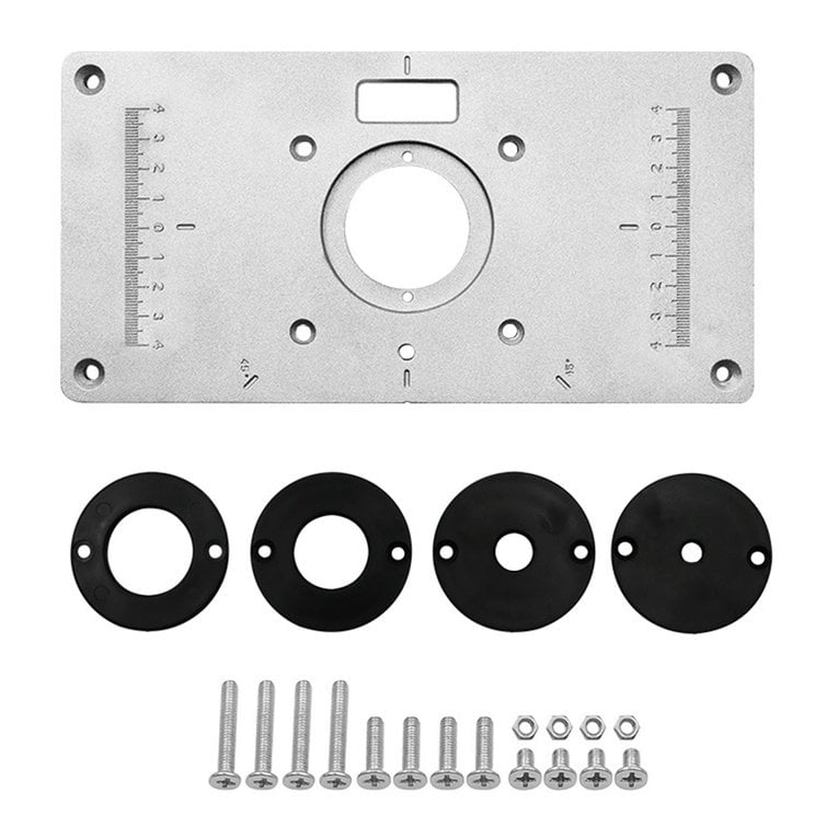 Router Table Insert Plate Multi-Function Inserting Plate For Trimmer Engraving