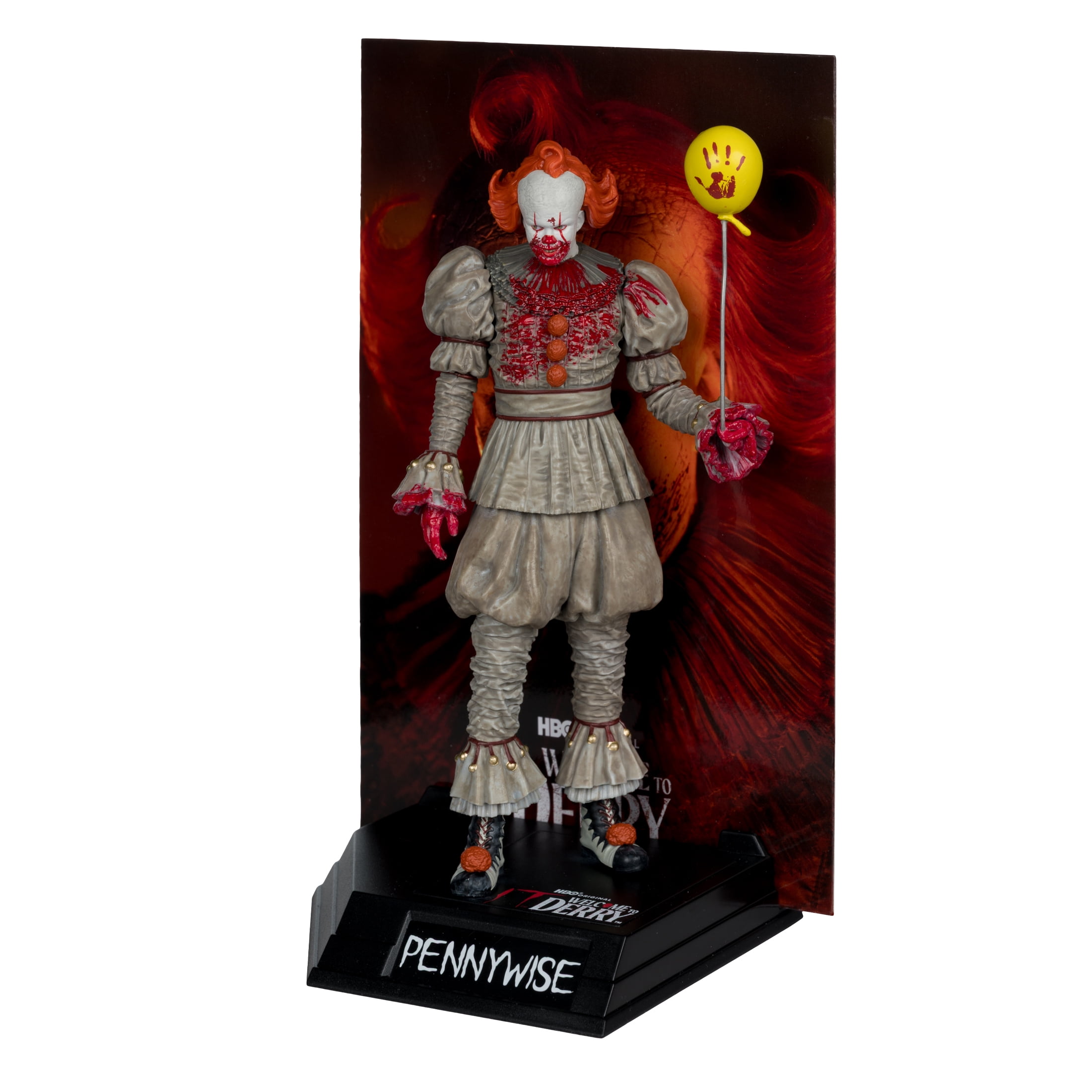 NECA, IT (2017), Clothed Action Figure Pennywise, 8-inch