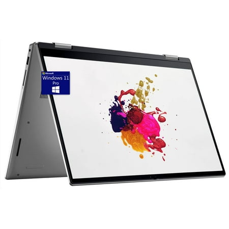 Dell Inspiron 7000 Series 2-in-1 Laptop, 14" FHD+ 1200P 16:10 IPS Touch Display, 12th Intel i7-1255U, Iris Xe Graphics, Waves MaxxAudio Pro, Webcam, Fingerprint, Win 11 PRO (16GB RAM | 512GB PCIe SSD)
