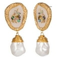 thumbnail image 1 of Womens Stud Earrings Irregular Fake Pearl Dangle Earrings Jewelry Earrings, 1 of 1