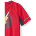 thumbnail image 3 of DC Comics The Flash Short Sleeve Performance T-Shirt (Little Boys & Big Boys), 3 of 3