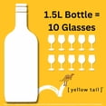 thumbnail image 4 of Yellow Tail Pinot Grigio Australia White Wine, 1.5 L Bottle, 11.50% ABV, 4 of 10