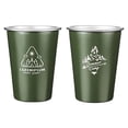 thumbnail image 1 of Juego de 2 vasos de pinta de acero inoxidable, jarra de cerveza apilable de una sola pared para fiestas y campamentos, 1 of 5