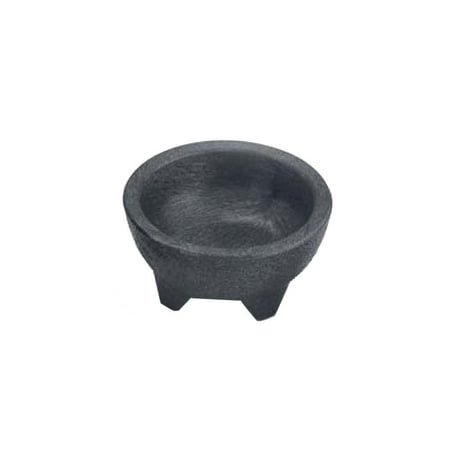 - H.S. Inc. NHS1006 Black 8 Oz Molcajete Dish - 24 / CS