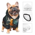 thumbnail image 3 of Gaeub Hip-Hop Duck Dog Hoodie Sweatshirts Warm Dog Clothes for Small Dogs,Puppy and Cat Costume-Medium, 3 of 7