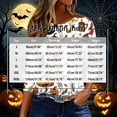 thumbnail image 3 of Womens Halloween Tshirts 3/4 Sleeve Ghost Pumpkin Print Crewneck Loose Casual Tops, 3 of 5