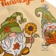 thumbnail image 3 of Fotbe Gnomes Happy Thanksgiving Gorro Clásico de Béisbol, Gorra Ajustable con Broche Snapback, Gorro de Exterior de Algodón Suave, 3 of 6