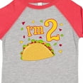 thumbnail image 4 of Inktastic I'm Two Taco Birthday Party Boys or Girls Toddler T-Shirt, 4 of 5