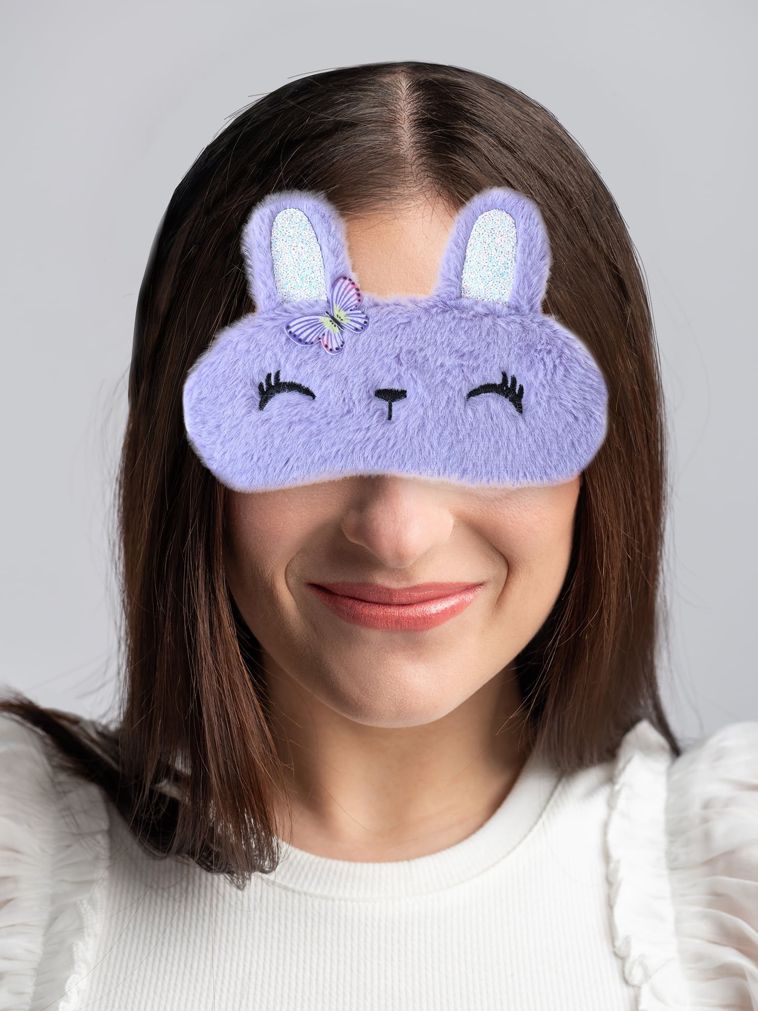Way to Celebrate Easter Purple Bunny Facemask, 1 Piece