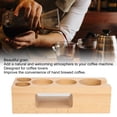 thumbnail image 3 of Coffee Tamper Base, Wooden Tamper Stand Beech High Hardness  for Coffee Bar, 3 of 8