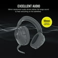 thumbnail image 3 of Corsair HS55 Wireless Core Gaming Headset Wireless Audio or Bluetooth for PC, PS5, PS4 Mobile - Gray, 3 of 13