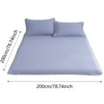 thumbnail image 3 of Fiber Blanket Washable Air Conditioning Bed Mat Breathable Soft Comfortable Summer Sleeping Sheet For Home, 3 of 4