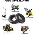 thumbnail image 5 of G Need Wheelbarrow Inner Tubes, 2 Pack, 4.10/3.50-4 Replacement Tires with TR87 Angled Valve Stem Compatible with Movers, Carts, 5 of 5