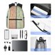 thumbnail image 4 of Disketp Hardwood Mochila Ligera Clásica con Múltiples Bolsillos, Mochila Casual para Hombre y Mujer, Ideal para Escuela, Trabajo y Viajes, 4 of 6