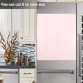 thumbnail image 4 of Dailycode Dishwasher Magnet Cover Magnetic Fridge Door Cover Home Kitchen Decor, Light Pink, 23"x 26", 4 of 6
