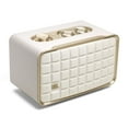 thumbnail image 1 of Altavoz doméstico inteligente JBL Authentics 200 de estilo retro blanco/dorado, 1 of 7