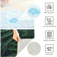 thumbnail image 6 of Coolnut Leaves High Absorbent U-Shaped Contour Toilet Rugs Machine Washable,24"x20", 6 of 7