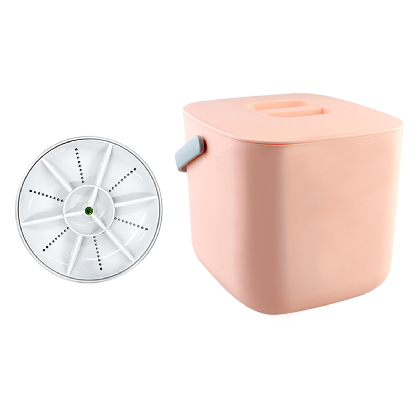 DOLITY Mini Dishwasher Portable Lightweight USB Fruit Vegetable Cleaner USB Sink Washer White