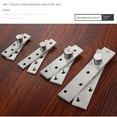 thumbnail image 6 of Invisible Door Hinge  DIY Stainless Steel Door Accessories Heavy Duty Hidden Pivot Up and Down Location Shaft 360 Degree Rotation Axis Rotating Door Hinge A1, 6 of 8
