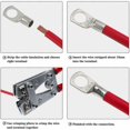 thumbnail image 5 of 60 piezas de terminales eléctricos, conectores SC de cobre estañado con orificio para perno, engarzado/soldadura para Cable de 6m㎡ 8m㎡ 10m㎡ 16m㎡ 25m㎡, 5 of 5