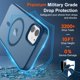 thumbnail image 3 of Funda magnética SUPFINE para iPhone 12/12 Pro Deep Blue, 3 of 7