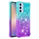 thumbnail image 2 of Funda para Samsung Galaxy A16 5G Transparente con Brillos Carcasa Protectora Antigolpes con Glitter Brillante, 2 of 5