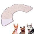 thumbnail image 2 of Collar protector de EVA con estampado de huellas para perros y gatos pequeños, medianos y grandes, después de cirugía, n.° 15, 2 of 14