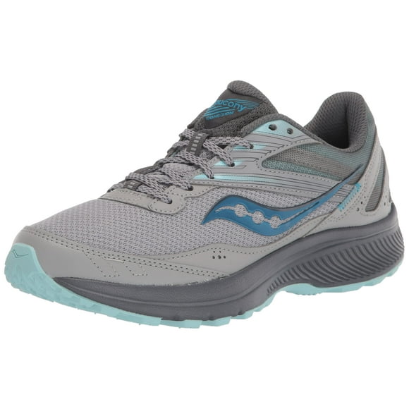 Saucony Women's Cohesion TR15 Running Shoe, Alloy/Topaz, 7