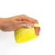thumbnail image 4 of Cepillo de Baño Generic Amarillo de Silicona Suave con Dispensador de Champú para Mascotas de Pelo C, 4 of 5
