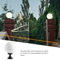 thumbnail image 3 of Globe Lighting Fixture Exterior Lamp Post Light Fixtures for Outside Door Post, 3 of 6