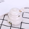 thumbnail image 2 of Shisuyan 5PCS Ceramic Honey Pot Creative Jam Jar Set with Dipper and Lid for Home Kitchen Gift, 2 of 8