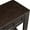 Espresso, variant on Dark Blue Hallway Console Table: With Drawer And Shelf Fashionable Table In Blue: For Entryway