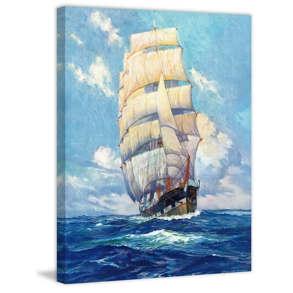 Marmont Hill - "Lots of Sails" Painting Print on Wrapped Canvas