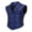 Blue Filigree, variant on Mens Suit Vest Paisley Floral Victorian Vests Gothic Steampunk Formal Waistcoat Tuxedo Vests with Notched Lapels